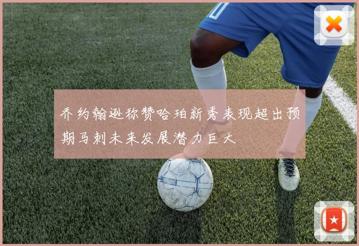 乔约翰逊称赞哈珀新秀表现超出预期马刺未来发展潜力巨大